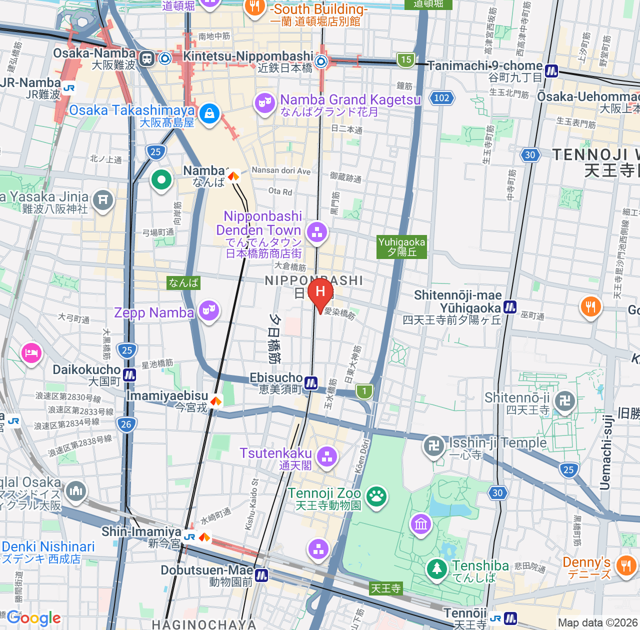 코코 호텔 오사카 난바 에비스초 후기 모음 - 오사카 위치 좋은 호텔 추천 map