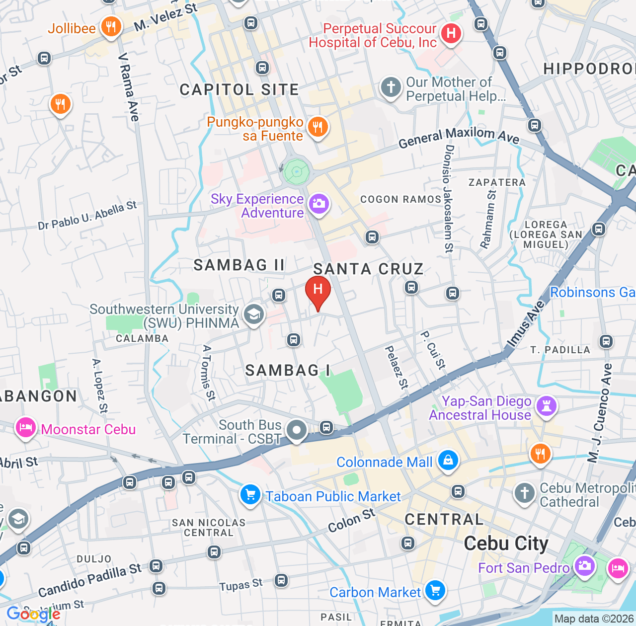1075 Dormitel Review Summary - Recommended Cebu Hotel with a Great Location map