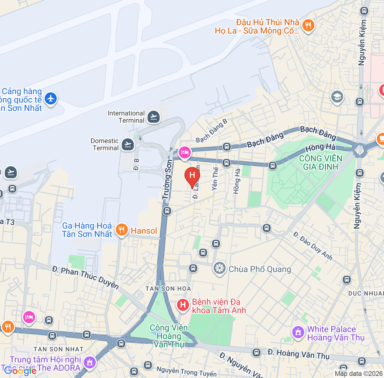King Hotel Saigon Airport Review Summary - Pros, Cons, and Stay Review of a Budget Accommodation for Tan Son Nhat Airport Transit Passengers map