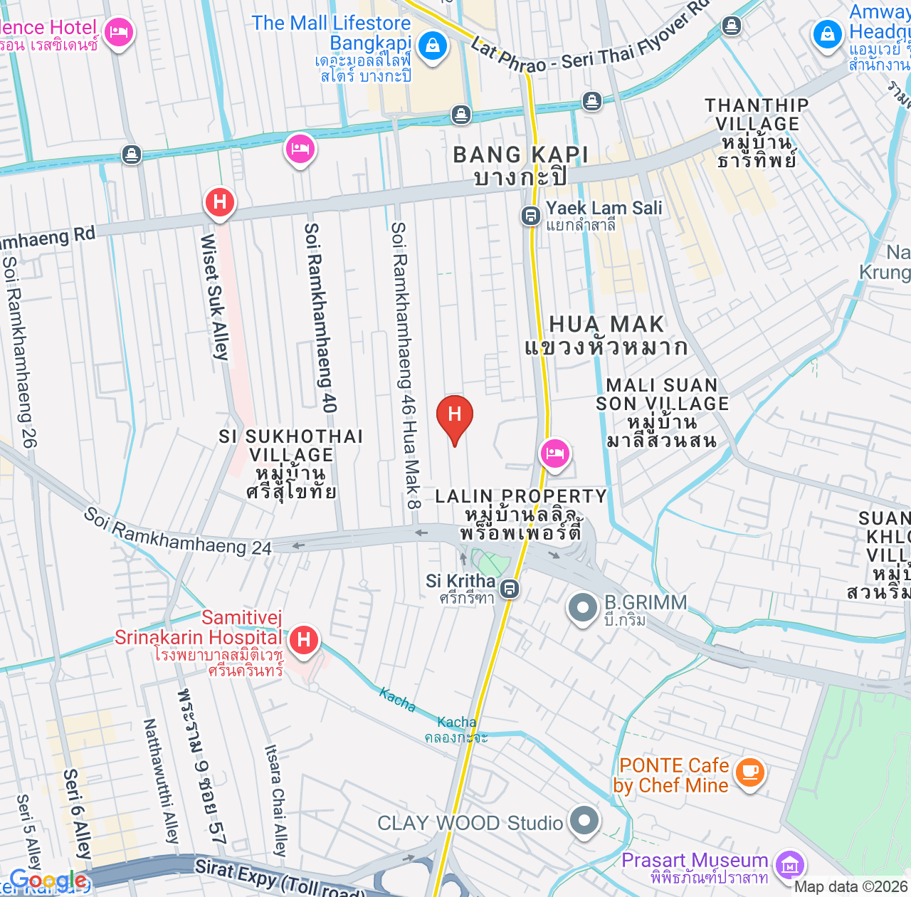 The Home Hotel 评价合集 - 素万那普机场附近 0.5 晚红眼航班出境前落脚点 map