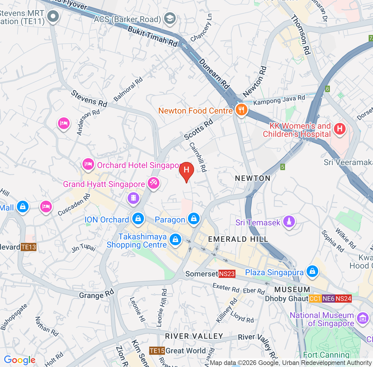 York Hotel Reviews Summary - Recommended Well-Located Hotel in Singapore map